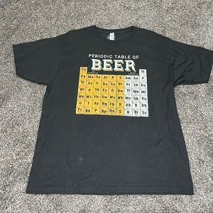 Men’s Charcoal Beer T-Shirt - XL